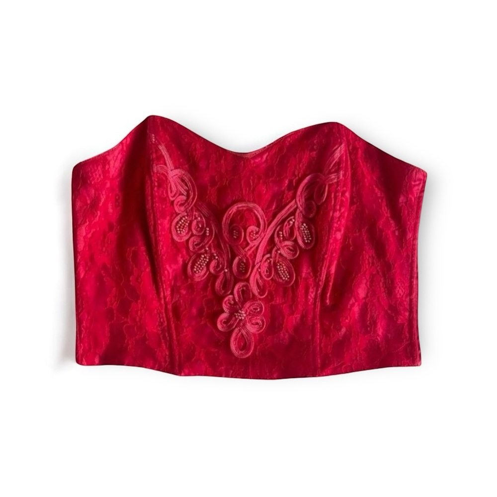 Vintage Victorias Secret w/ Beaded Detail Bustier